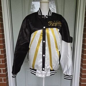 Retro Label Royalty Bomber Jacket